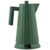 Alessi - Plissé elektrischer Wasserkocher 1,7 Liter, grün