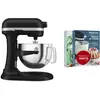 KitchenAid 5KSM60SPXEBM, Standmixer, Schwarz, Schlagen, Kneten, Mixen,...