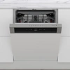 Whirlpool WBC3C34PFX, Geschirrspüler Einbau, Silber
