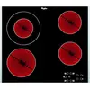 Whirlpool AKT 8210 LX, Schwarz, Integriert, Keramik, Keramik, 4 Zone(n...