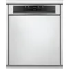 Whirlpool WBC3C26X, Halb integriert, Standardgröße (60 cm), Schwarz, E...