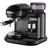 Ariete MODERNA Siebträger-Espressomaschine mit Mahlwerk schwarz