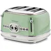 Ariete Vintage 4-Schlitz-Toaster grün
