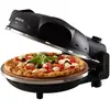 Ariete 0917/00, 1 Pizza/Pizzen, Schwarz, 32 cm, 400 °C, 1200 W, 32 cm
