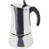 Ilsa Elly Espresso-Kaffeemaschine 4 Tassen für, Espressokocher, Silber