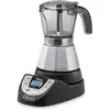 De'Longhi EMKP 42.B Alicia Plus, Espressokocher, Schwarz, Silber