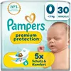 Pampers Premium Protection (Gr. 0, Tragepack, 30 Stk.)