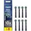 ORAL-B Pro Cross Action Schwarze Aufsteckbürsten 8er-Pack   X-förmige ...
