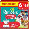 Pampers Baby-Dry Windelpants Paw Patrol Edition Größe 6, 13-19kg - 138...