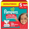 Pampers Baby-Dry Pants Gr. 5 (160 Stk.) für Tag & Nacht - Auslaufsiche...