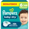 Pampers Baby-Dry Windeln Größe 6 (13-18 kg): 148 Stück für maximalen A...