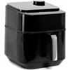 Melchioni Chiara Heißluftfritteuse, 6,5 l, 1700 W, Schwarz