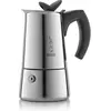 Bialetti Musa, Espressokocher, Silber