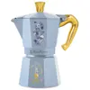 Bialetti Espressokocher Bridgerton Moka Express 6 Tassen, Espressokoch...