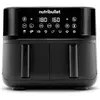 nutribullet Twin Drawer Heißluftfritteuse NBA081B Schwarz | 2 unabhäng...