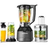 NutriBullet NBF580B, Schwarz, Tasten, 1,8 l, 0,75 m, 1,6 l, Kunststoff...