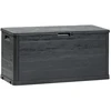 Toomax Woodys Aufbewahrungsbox 280 L, Kunststoff, Graphit, Z0164R0--41...