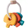 Plantoys Rassel Babyschlüssel bunt