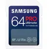 Samsung PRO Ultimate SDXC  UHS-I Speicherkarte 64 GB mit USB-Kartenles...