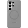 Samsung Galaxy S26 Ultra Backcover aus Silikon mit Magnet Grau
