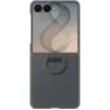 Samsung Galaxy Z Flip8 Backcover aus Silikon mit Magnet Schwarz