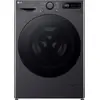 LG V5WD95SLIMB, Frontlader, Freistehend, Schwarz, Links, Medium black,...