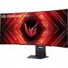 LG UltraGear 45GS95QE (3440 x 1440 Pixel, 45"), Monitor, Grau, Schwarz