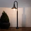 Lindby Wegeleuchte Daphne, 120 cm, schwarz, Metall, E27