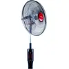 Tornado Ventilator EFS-111M / Rot auf Schwarz, Ventilator, Rot, Schwar...