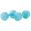 Gymstick Active Vinyl Kurzhantel Set 2 x 3 kg - Blau