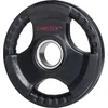 Gymstick Rubber 15kg Teller Schwarz 15 kg Schwarz 15 kg