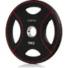 Gymstick Pro Polyurethan10kg Hantelscheibe Schwarz 10 kg Schwarz 10 kg