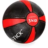 GYMSTICK Medizinball 3 kg schwarz