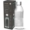 Mysoda Glasflasche Silber 1L