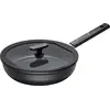 Fiskars - Hard Face Sautierpfanne, 26 cm mit Deckel