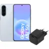 Samsung Galaxy A57 256GB Hellblau 5G + BlueBuilt Ladegerät mit USB-C-A...