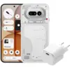 Nothing. Nothing Phone (4a) 256GB Weiß 5G + BlueBuilt Ladegerät mit US...