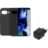 Google Pixel 9a 256GB Schwarz 5G + Komplettes Zubehörset