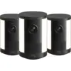 Ring Spotlight Kamera 2. Generation Akku Schwarz 3er-Pack