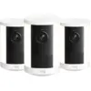 Ring Spotlight Kamera 2. Generation Akku Weiß 3er-Pack