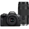 Canon EOS R100 Schwarz + RF-S 18-45mm f/4.5-6.3 IS STM + RF 75-300mm f...
