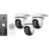 TP-Link Tapo C500 3er-Pack + D235 Smart Battery + Wired Doorbell