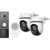 TP-Link Tapo C520WS Doppelpack + D235 Smart Battery + Wired Doorbell
