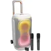 JBL PartyBox 330 Weiß + JBL Kabelloses Mikrofonset