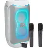 JBL PartyBox 130 Weiß + JBL Kabelloses Mikrofonset