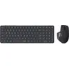 Tastatur- und Maus-Set   RAPOO   9760M   Kabellos   Ultraschlank   Dun...