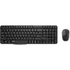 Rapoo Kabelloses Deskset "X1800S", QWERTZ (deutsches)-Layout 2,4-GHz-D...