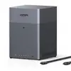 Ugreen DH4300 Plus, NAS, Mini Tower, 8 GB, LPPDDR4X, UGOS Pro, Grau