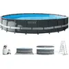 INTEX 26334GN Frame Pool Set Ultra XTR (610x122cm) inkl. Filterpumpe A...
