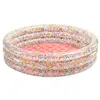 INTEX Baby Pool Sweet Blossom 86x25cm mit gepolstertem Boden - 3-Ring-...